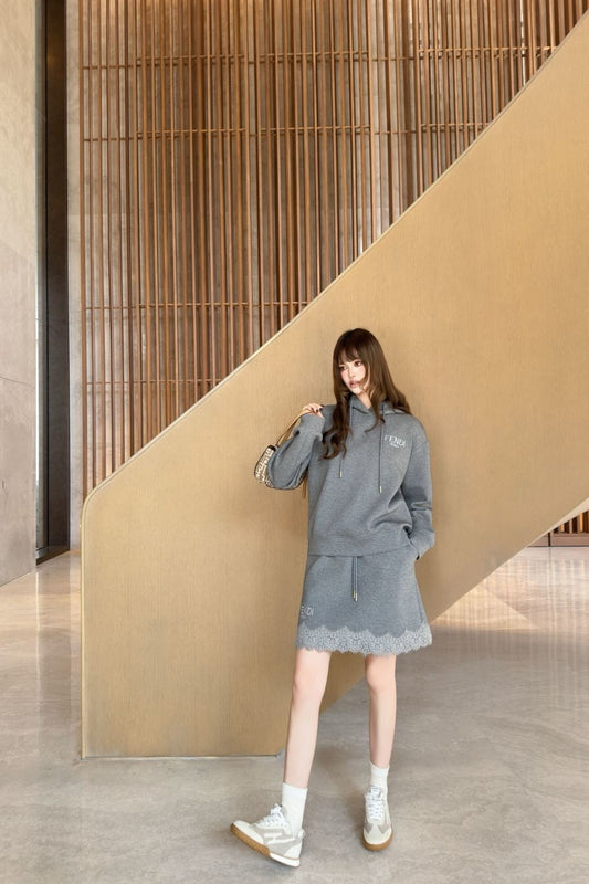 Fend 25fw lace suit