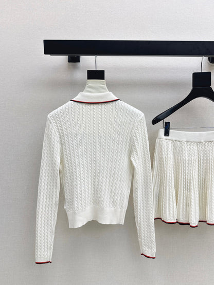 Ral 25fw knitted suit