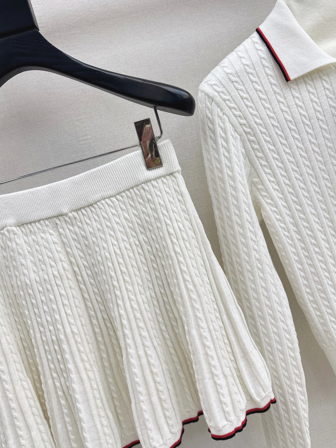 Ral 25fw knitted suit