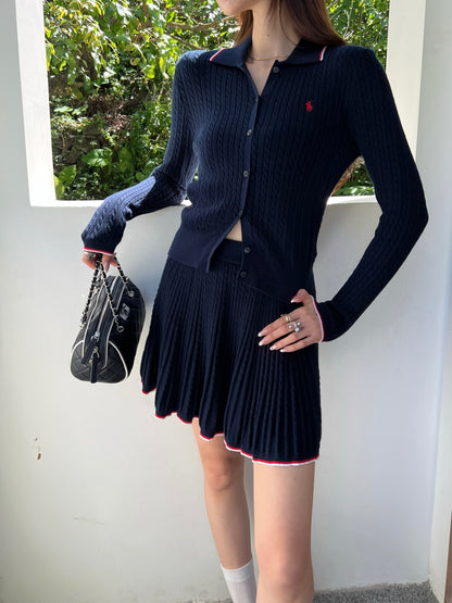 Ral 25fw knitted suit