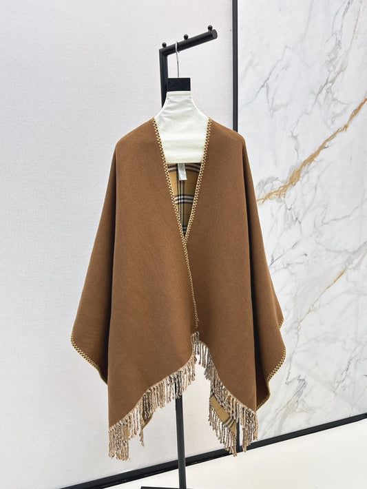 Bur 25fw cape shirt scarf
