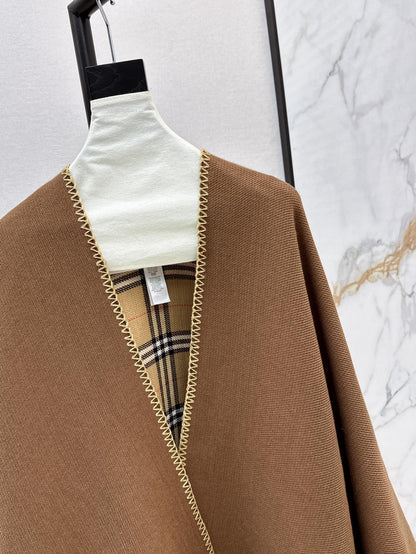 Bur 25fw cape shirt scarf
