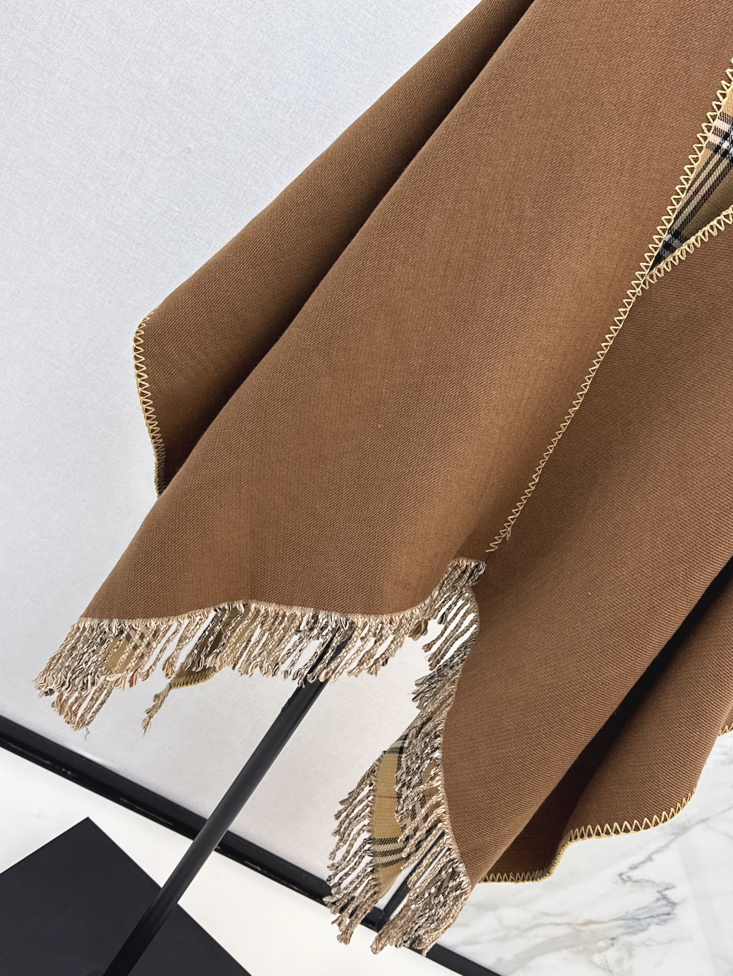 Bur 25fw cape shirt scarf