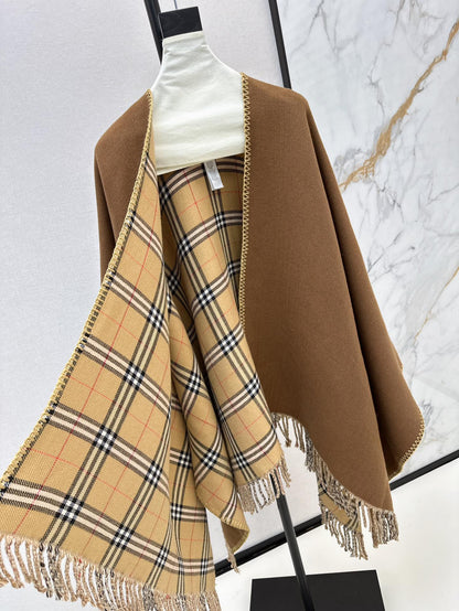 Bur 25fw cape shirt scarf