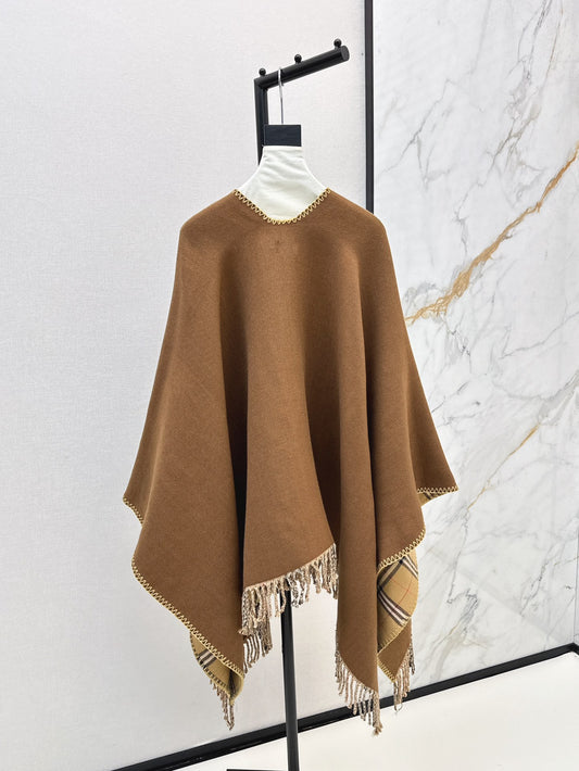Bur 25fw cape shirt scarf