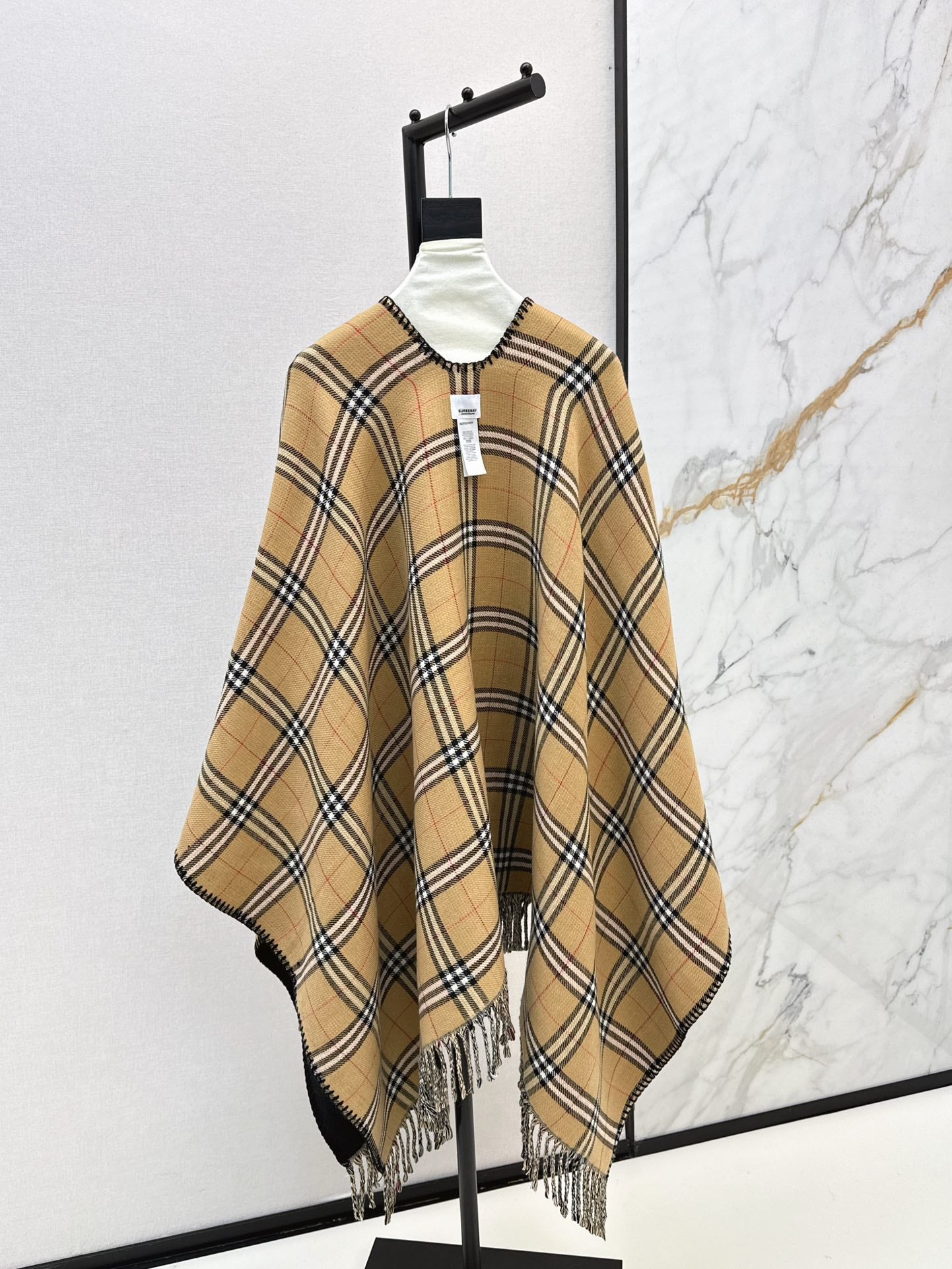 Bur 25fw cape shirt scarf