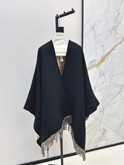 Bur 25fw cape shirt scarf