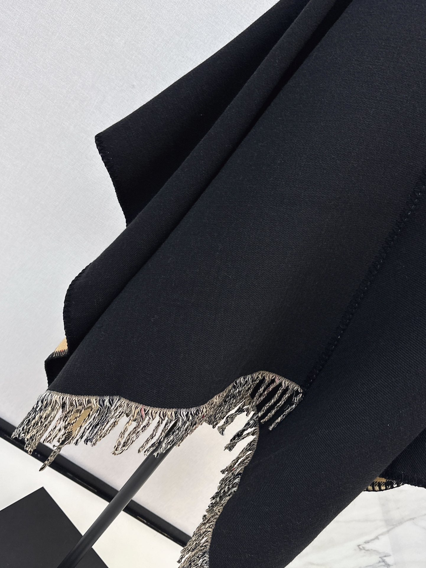 Bur 25fw cape shirt scarf