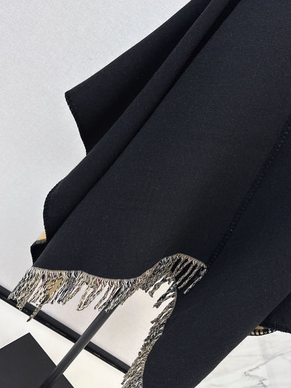 Bur 25fw cape shirt scarf