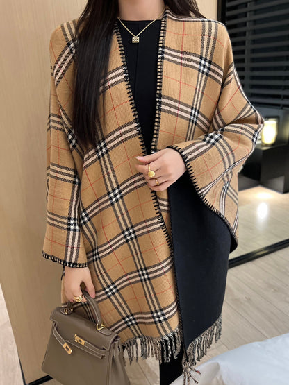 Bur 25fw cape shirt scarf