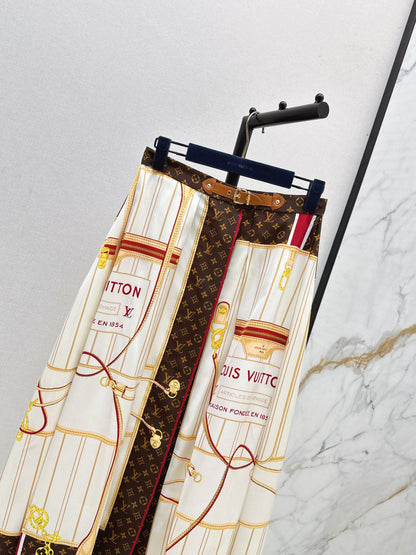 Louis 25fw printed skirt