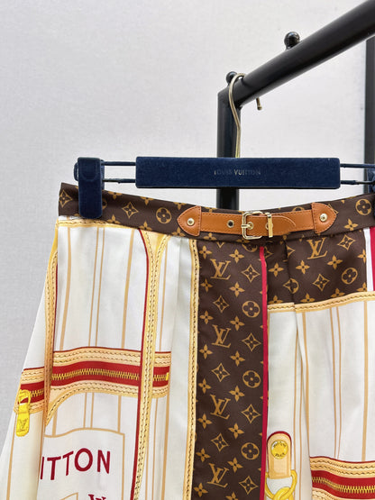 Louis 25fw printed skirt