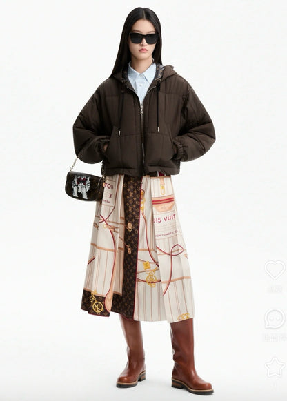 Louis 25fw printed skirt