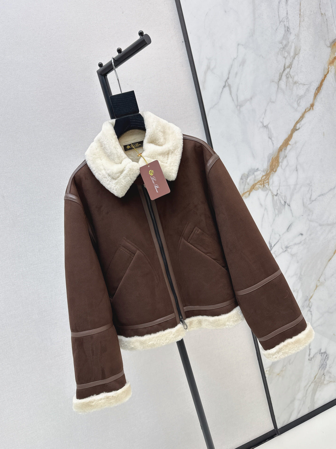Loro 25fw suede jacket