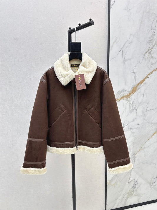 Loro 25fw suede jacket