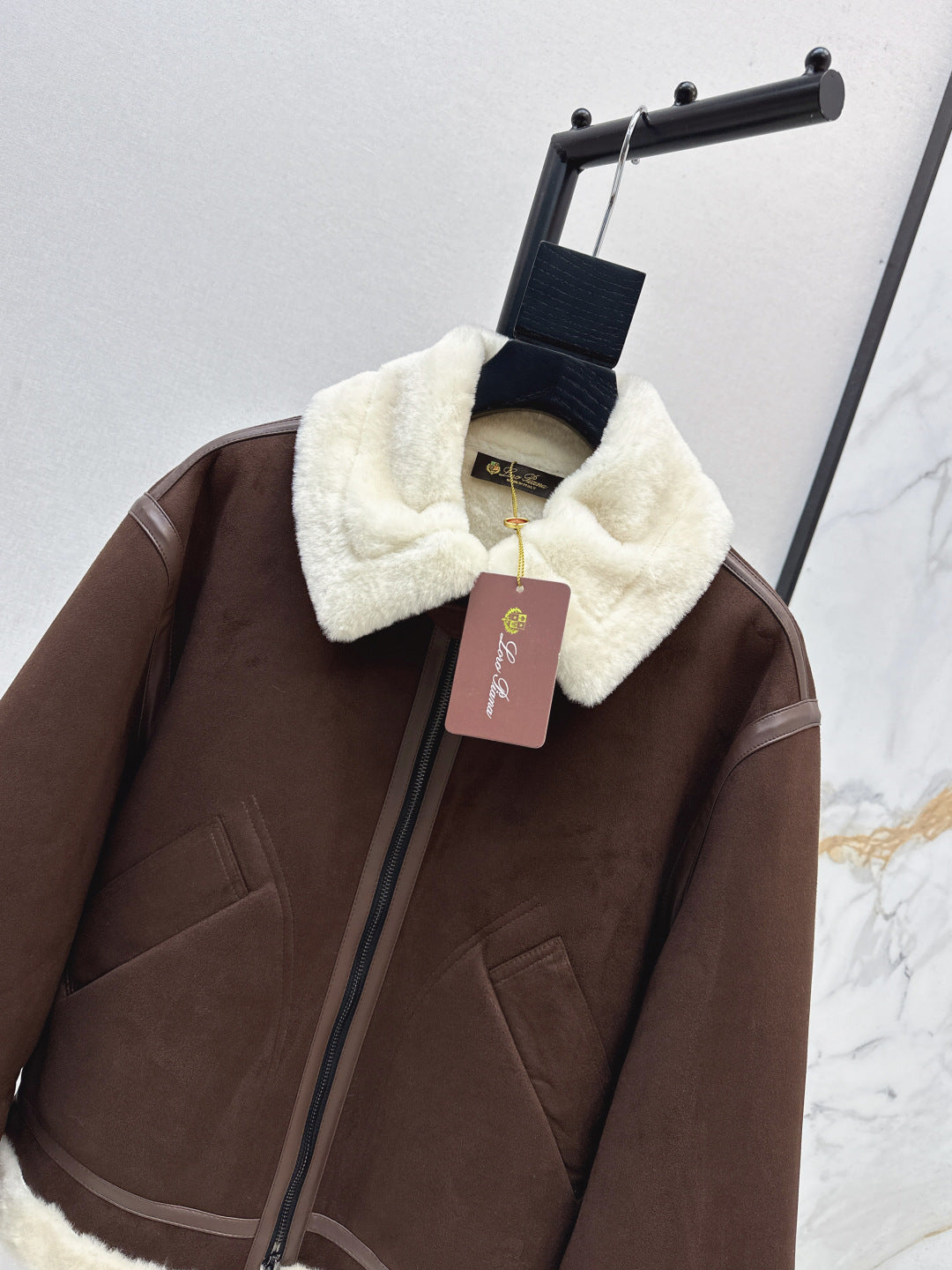 Loro 25fw suede jacket