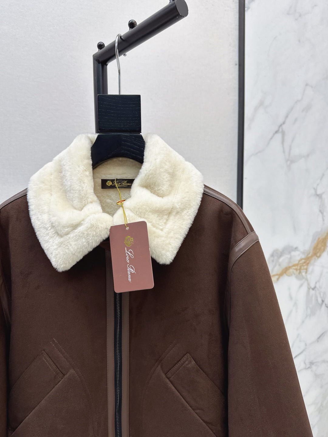 Loro 25fw suede jacket