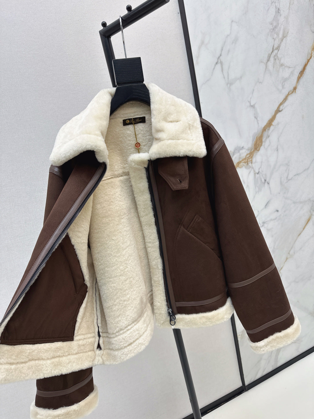 Loro 25fw suede jacket