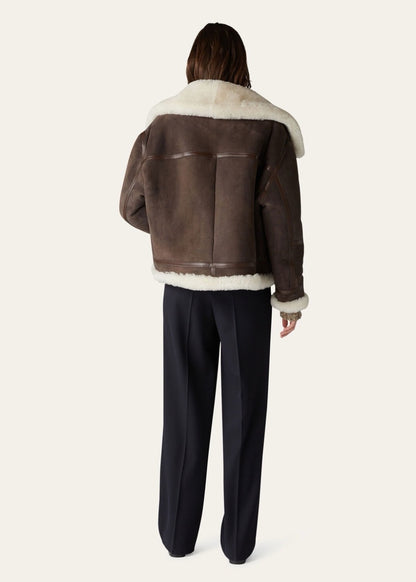 Loro 25fw suede jacket