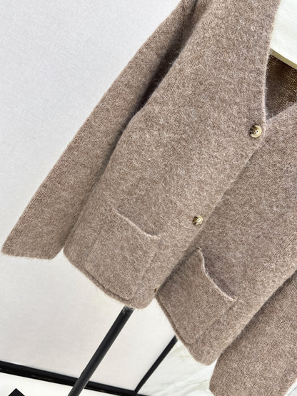 Loro 25fw knitted jacket
