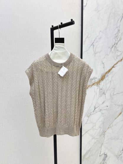 Brune 25fw beaded vest