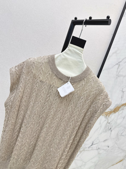 Brune 25fw beaded vest