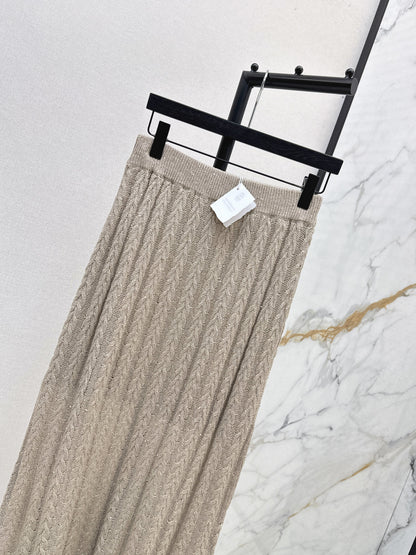 Loro 25fw beaded skirt