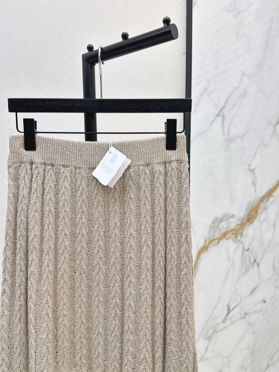 Loro 25fw beaded skirt