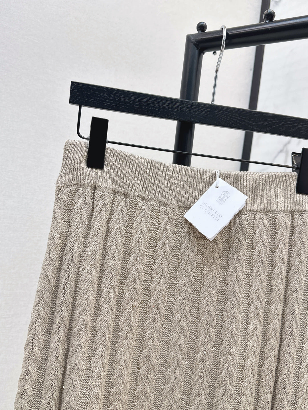 Loro 25fw beaded skirt