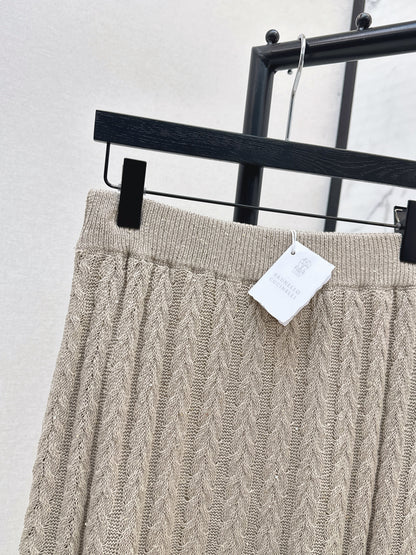 Loro 25fw beaded skirt