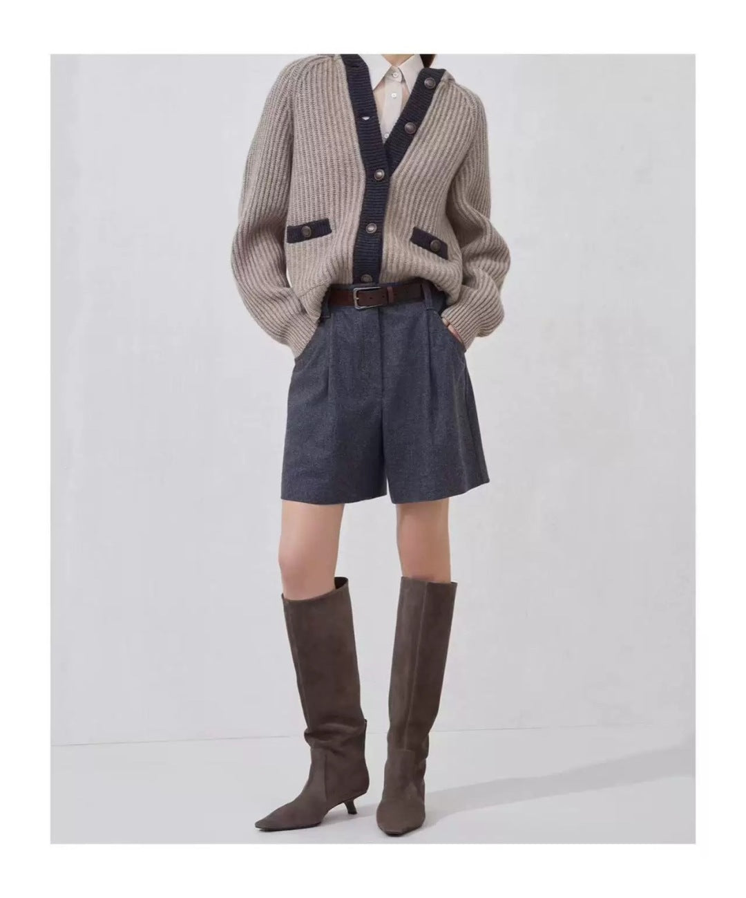 Brune 25fw cashmere jakcet