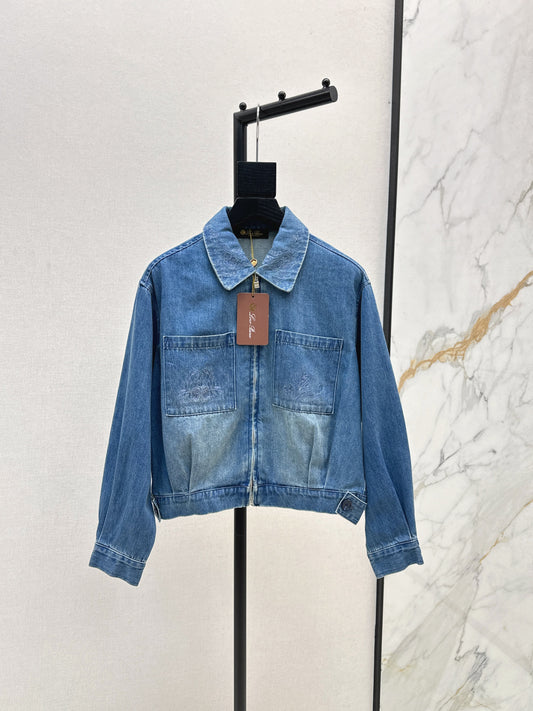 Loro 25fw embroidered jacket