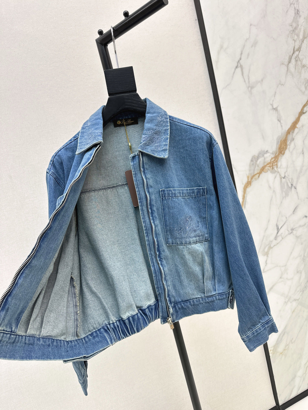 Loro 25fw embroidered jacket