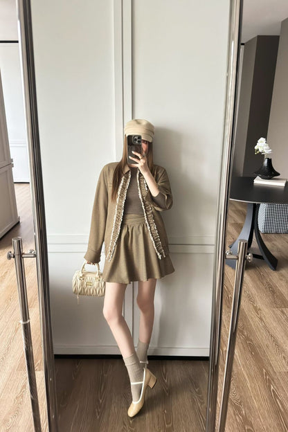 Miu 25fw ruffle