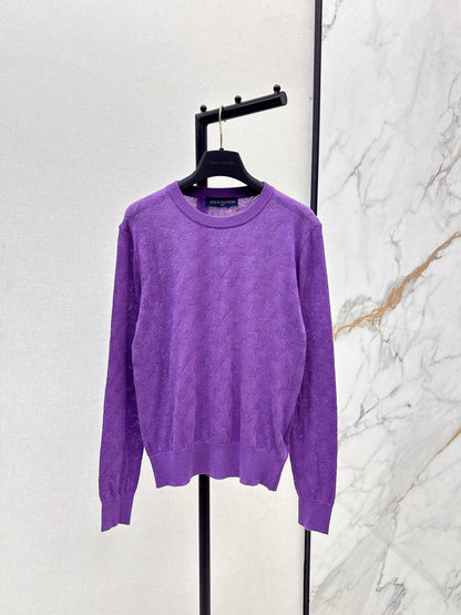 Louis 25fw jacquard sweater