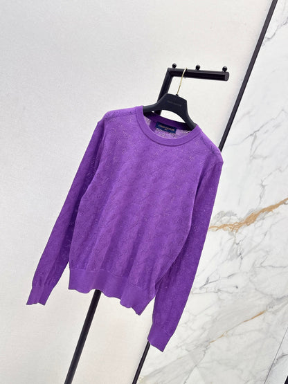 Louis 25fw jacquard sweater