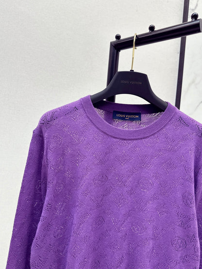 Louis 25fw jacquard sweater