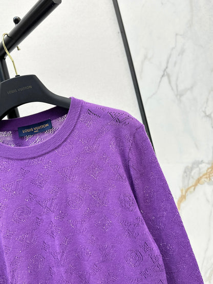 Louis 25fw jacquard sweater