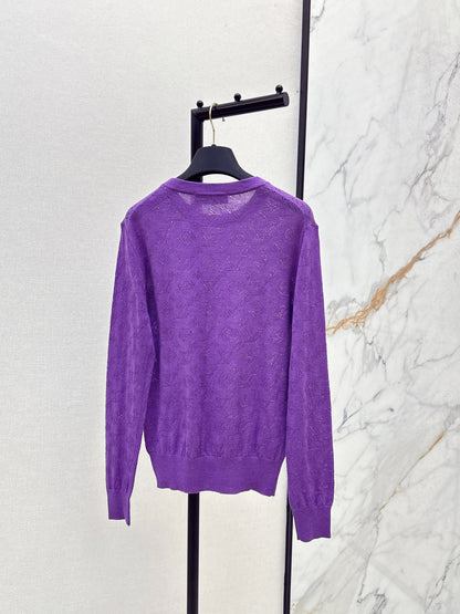 Louis 25fw jacquard sweater