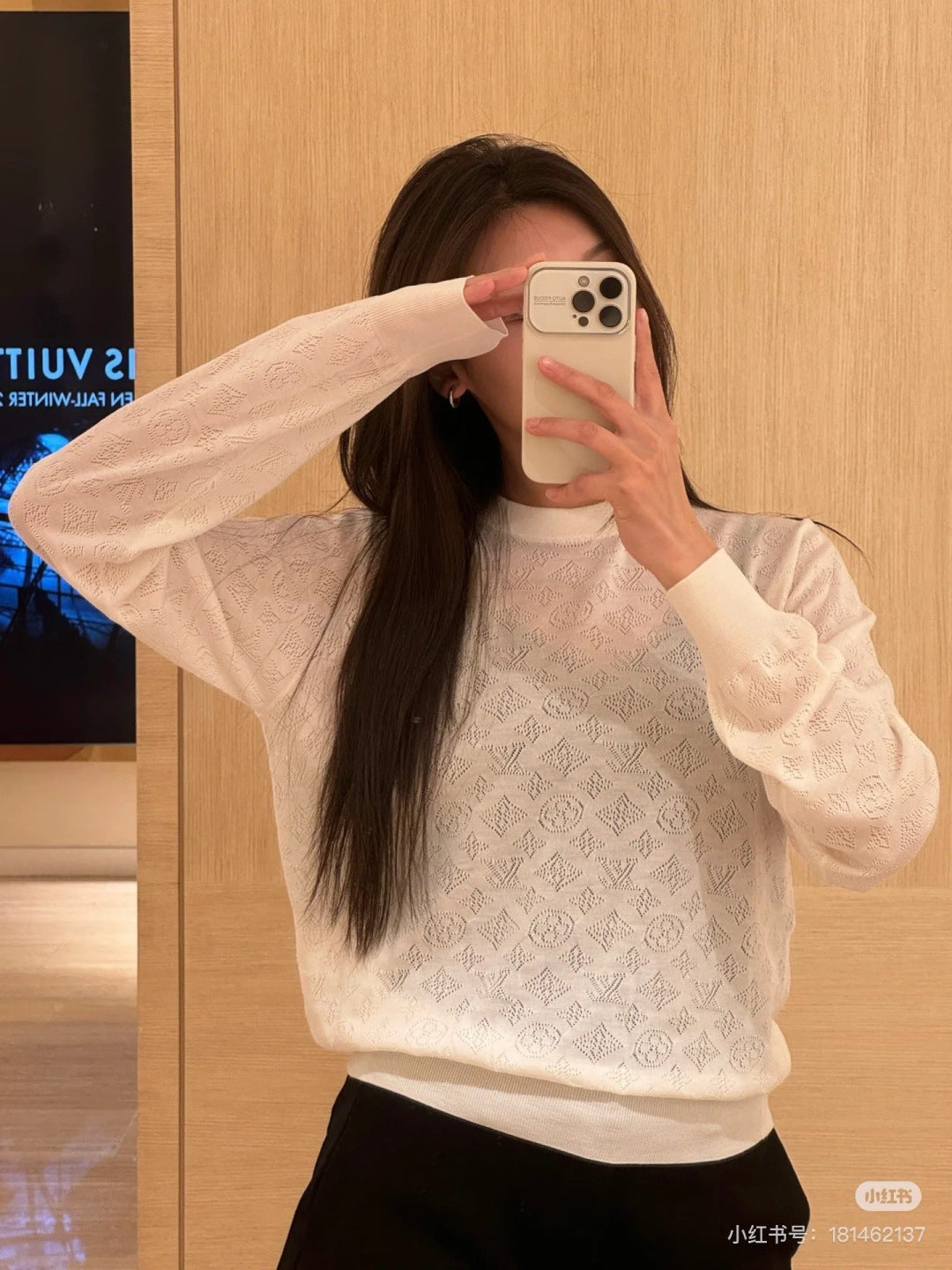 Louis 25fw jacquard sweater