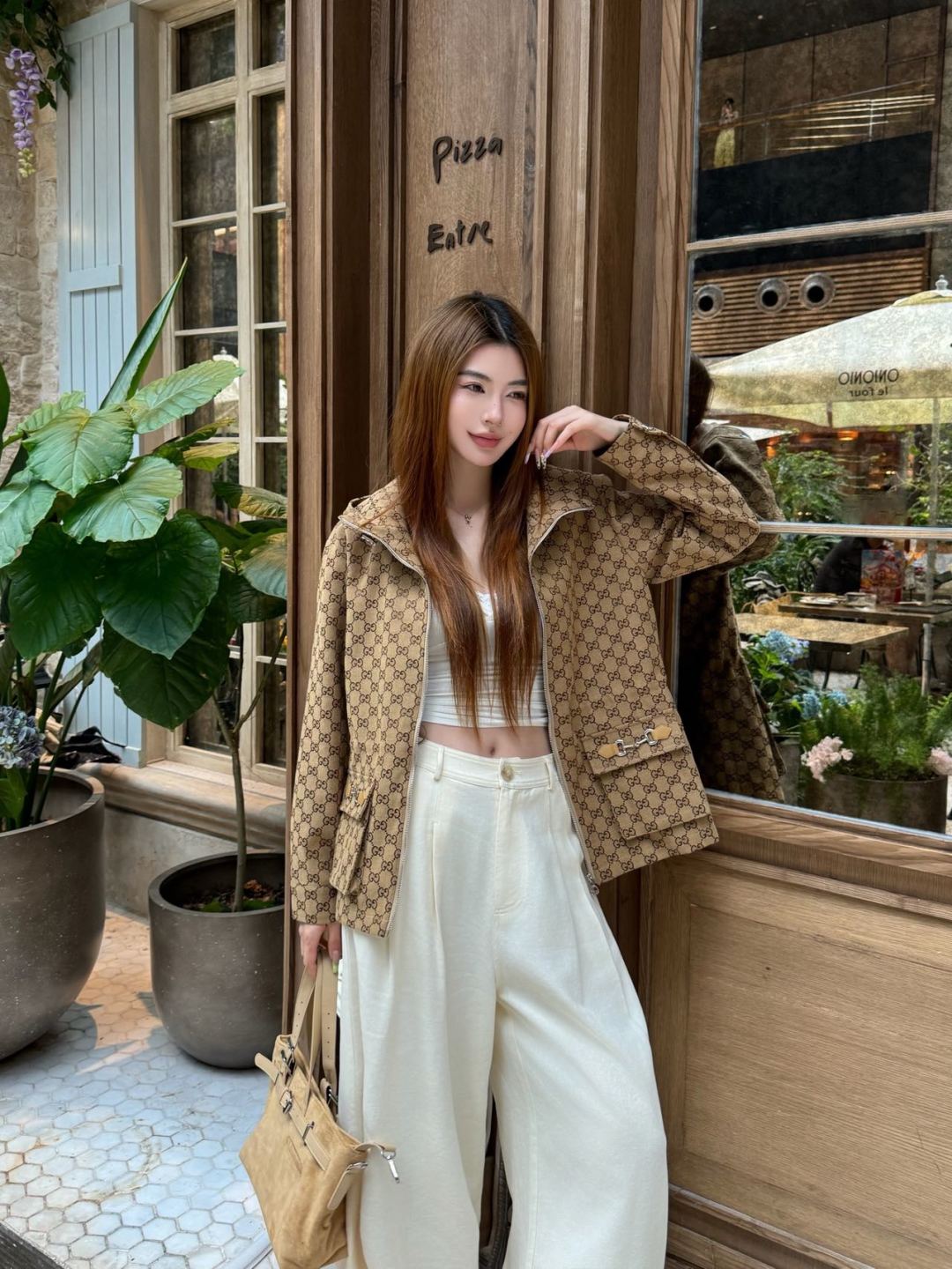 Guc 25fw jacquard jacket
