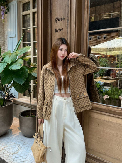 Guc 25fw jacquard jacket