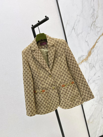 Guc 25fw jacquard blazer