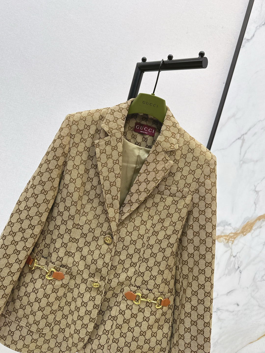 Guc 25fw jacquard blazer