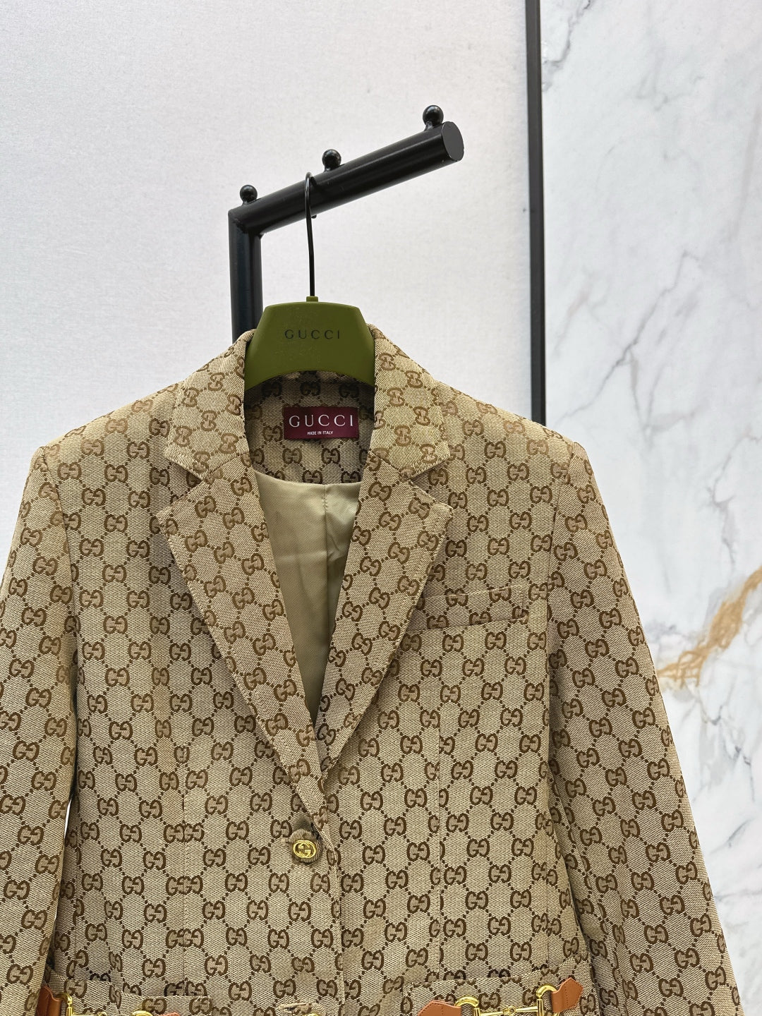 Guc 25fw jacquard blazer