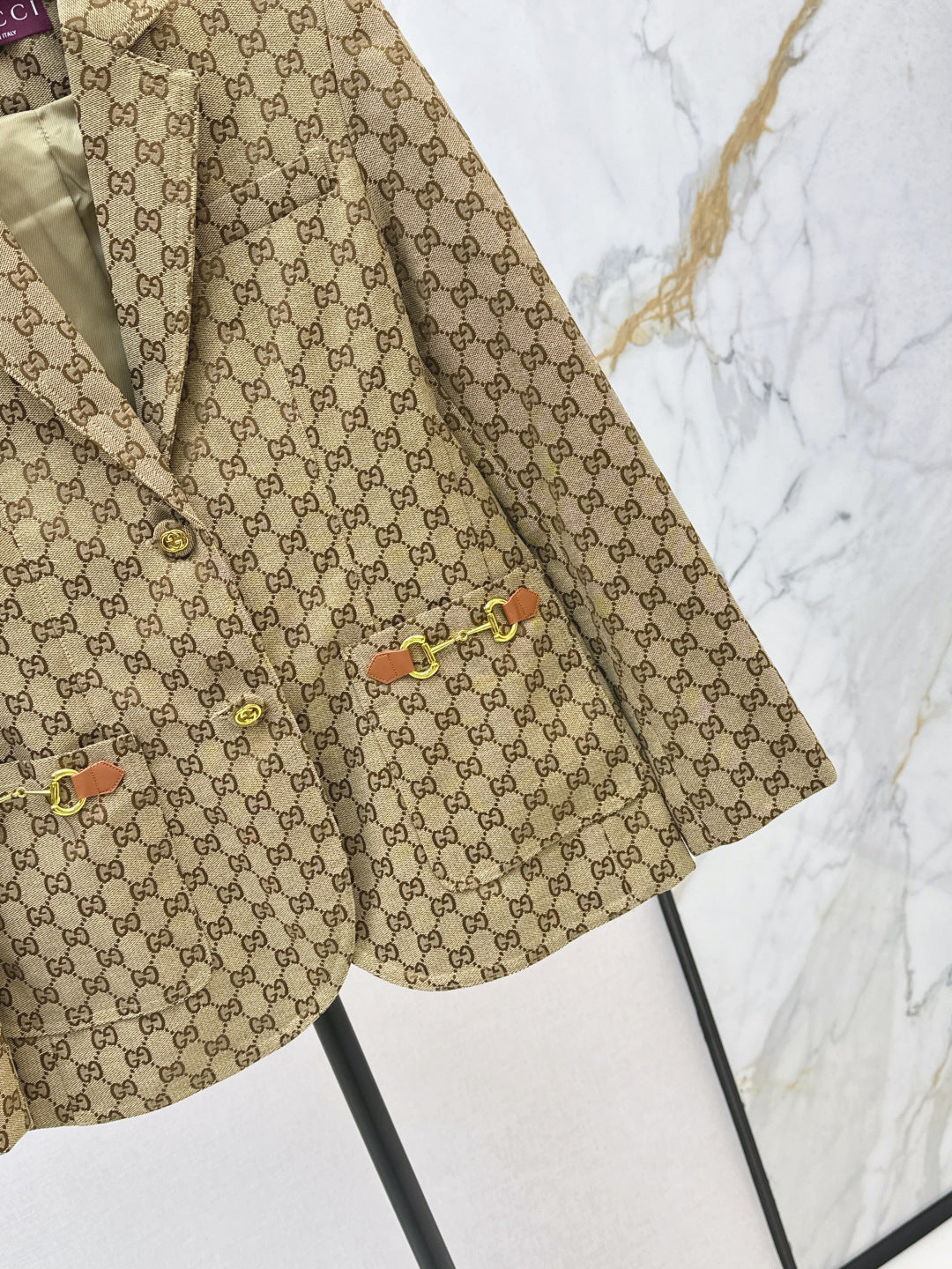 Guc 25fw jacquard blazer
