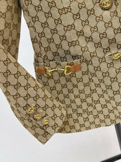 Guc 25fw jacquard blazer