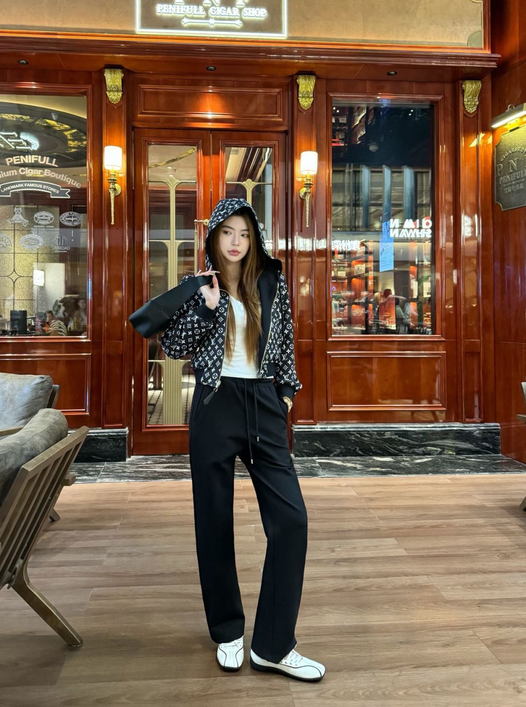 Louis 25fw reversible suit