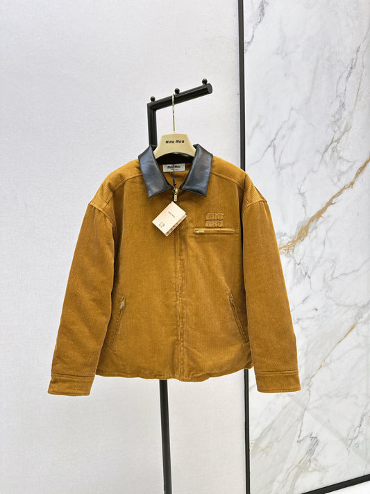 Miu 25fw corduroy jacket
