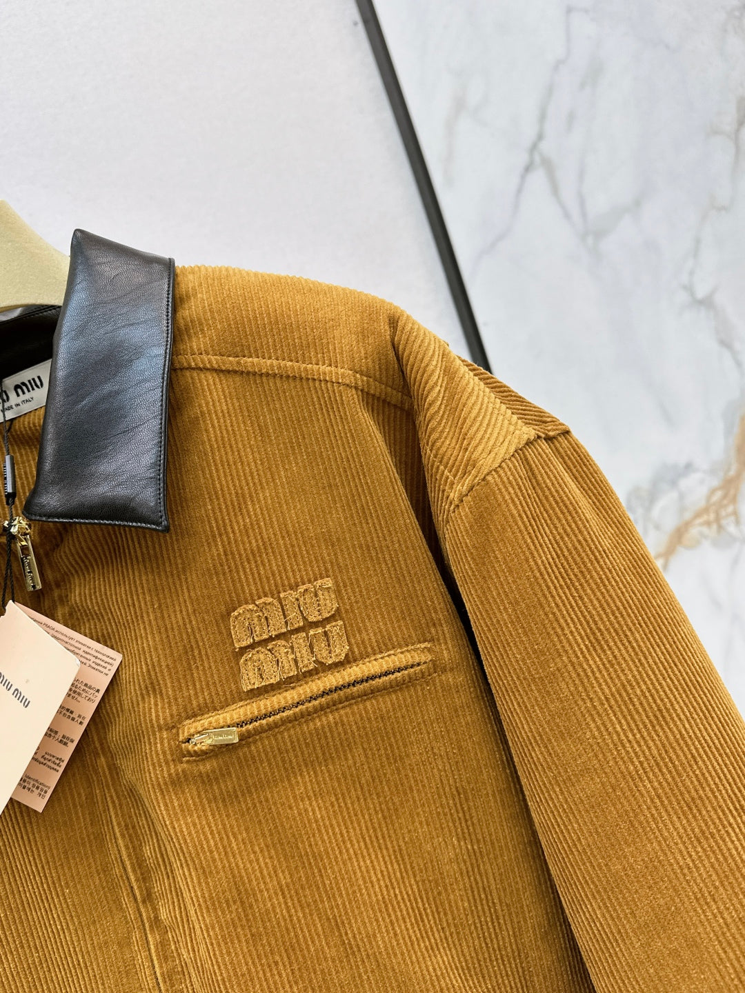 Miu 25fw corduroy jacket